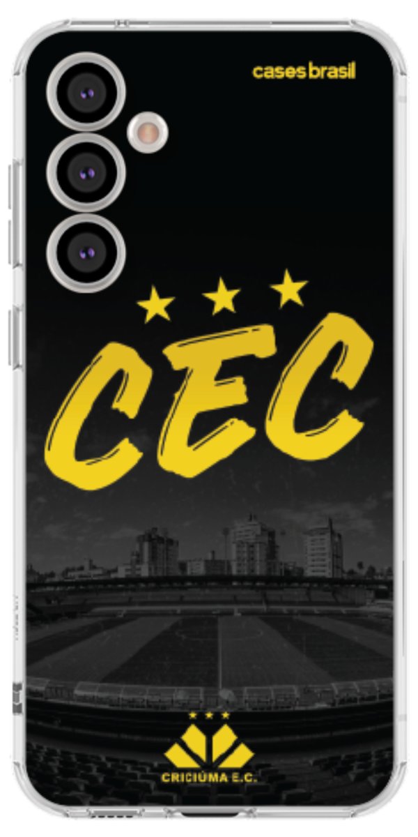 Capinha para Celular Criciúma Estampa Oficial 10