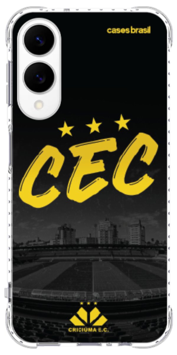 Capinha para Celular Criciúma Estampa Oficial 10