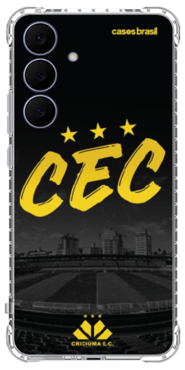 Capinha para Celular Criciúma Estampa Oficial 10