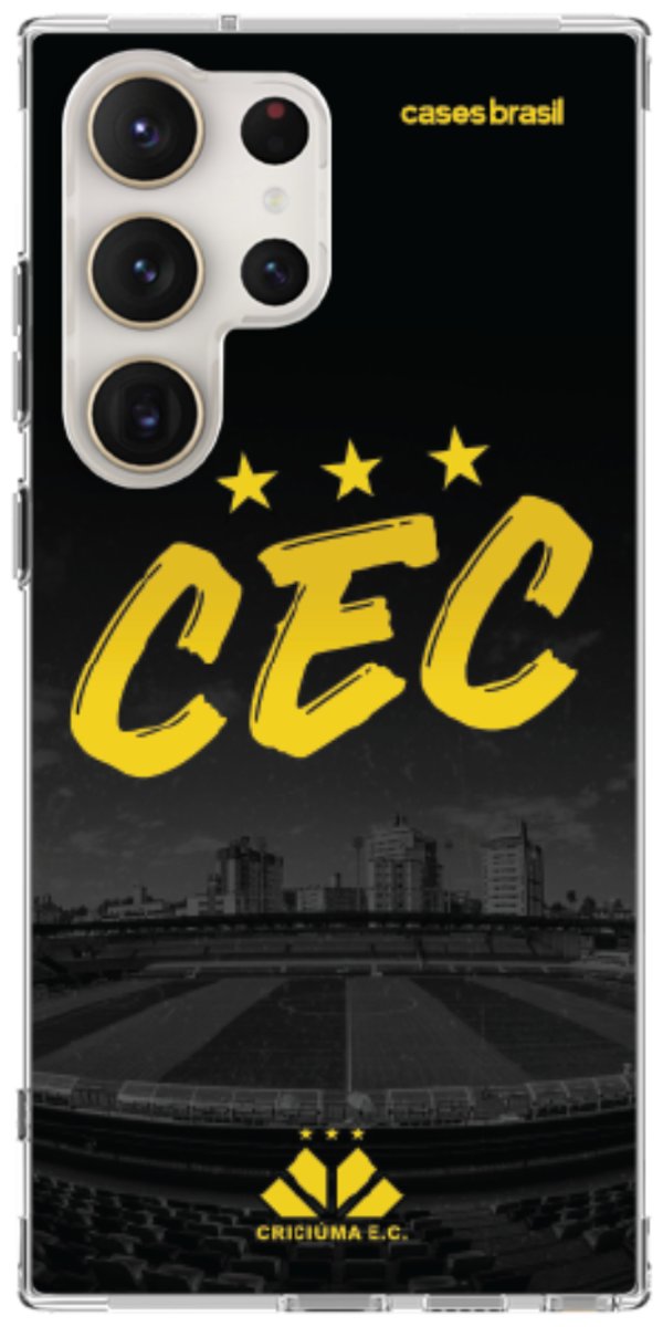 Capinha para Celular Criciúma Estampa Oficial 10
