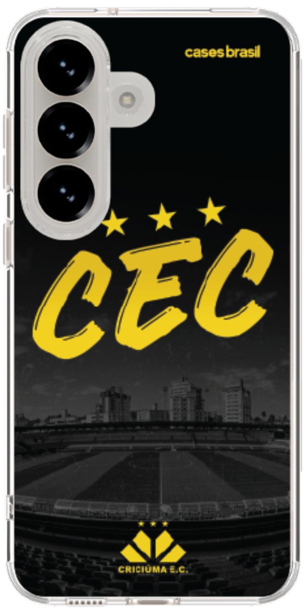Capinha para Celular Criciúma Estampa Oficial 10
