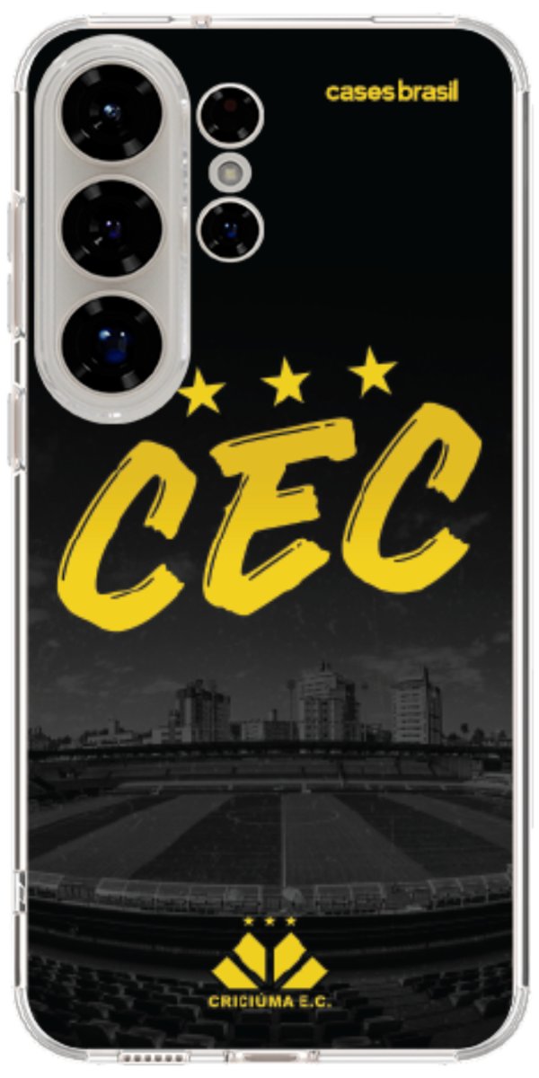 Capinha para Celular Criciúma Estampa Oficial 10