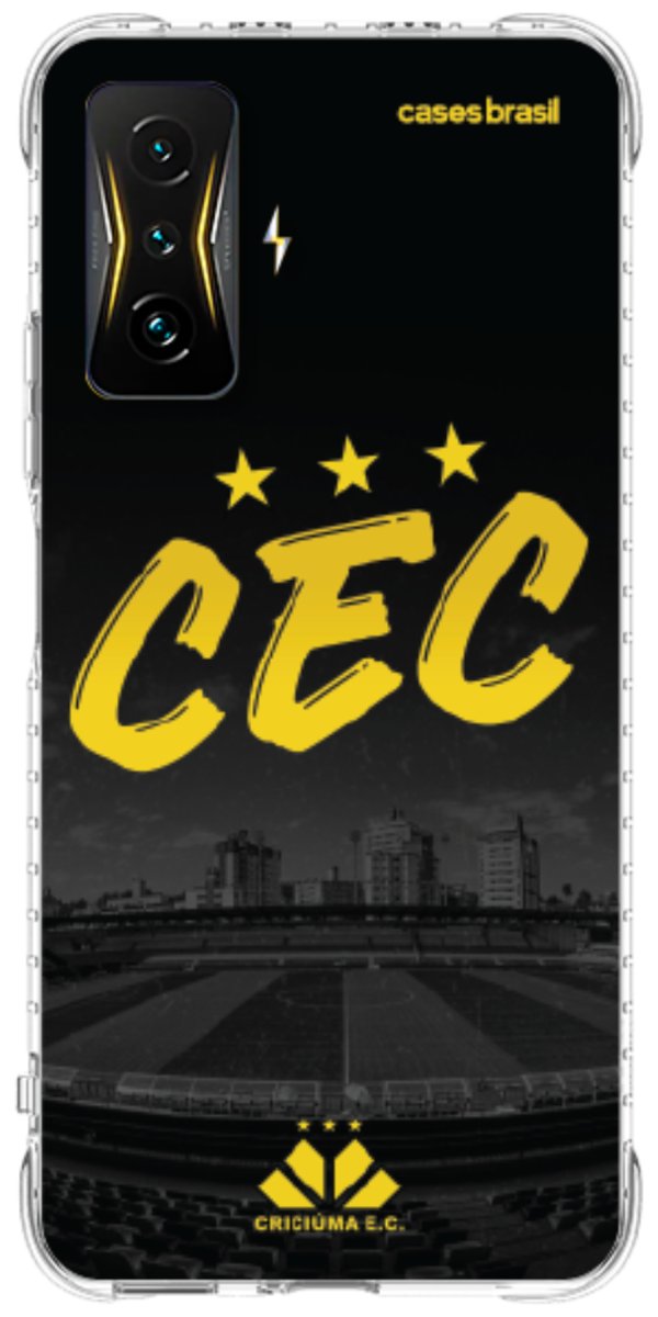 Capinha para Celular Criciúma Estampa Oficial 10
