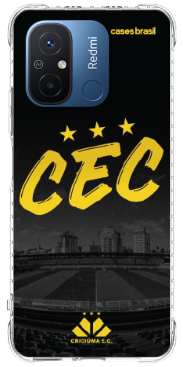 Capinha para Celular Criciúma Estampa Oficial 10