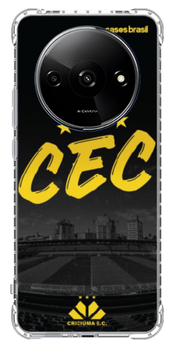 Capinha para Celular Criciúma Estampa Oficial 10
