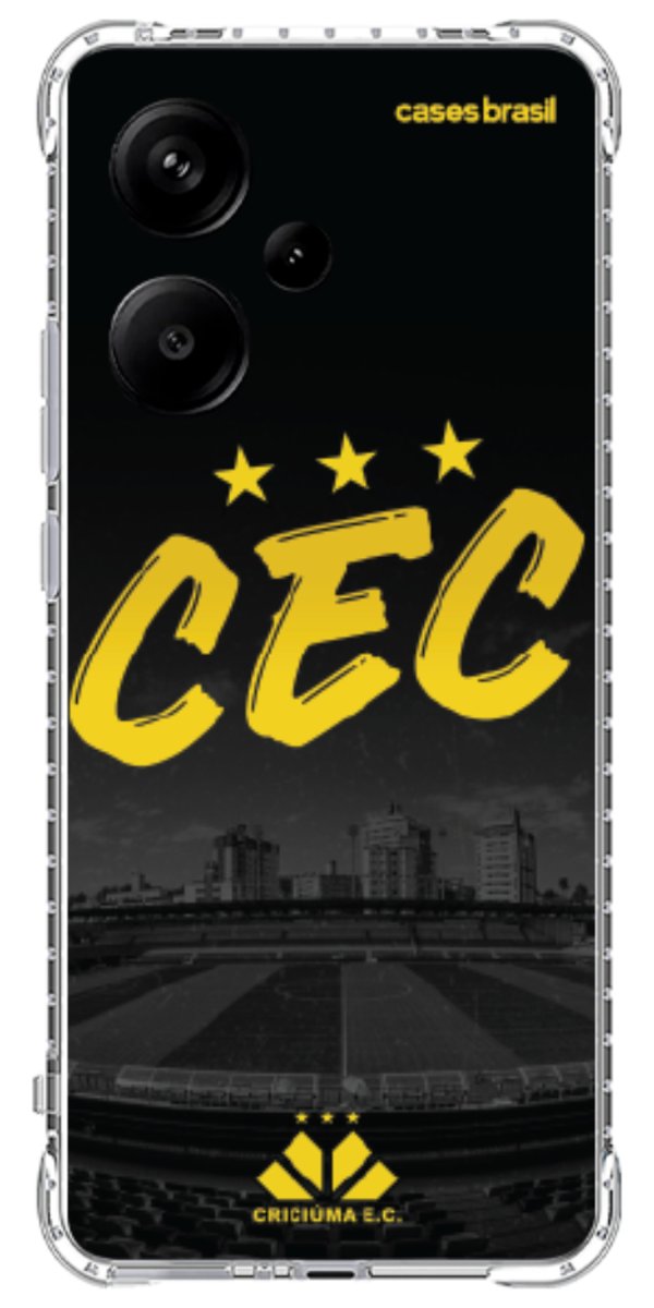 Capinha para Celular Criciúma Estampa Oficial 10