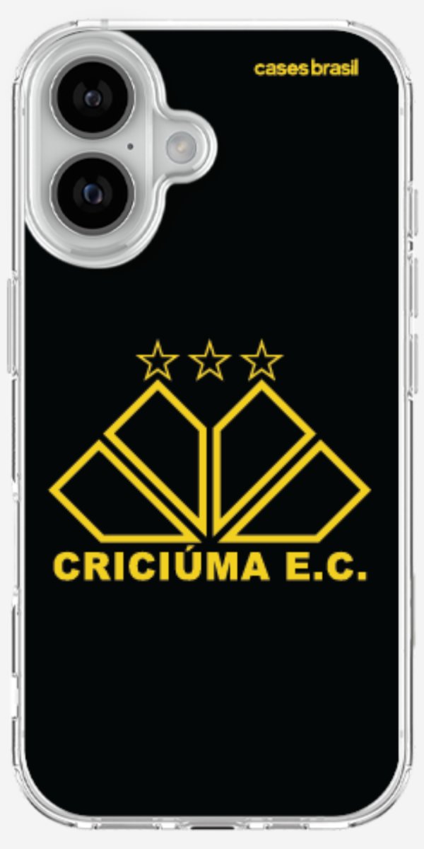 Capinha para celular Criciúma Estampa Oficial 12