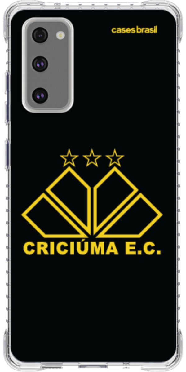 Capinha para celular Criciúma Estampa Oficial 12