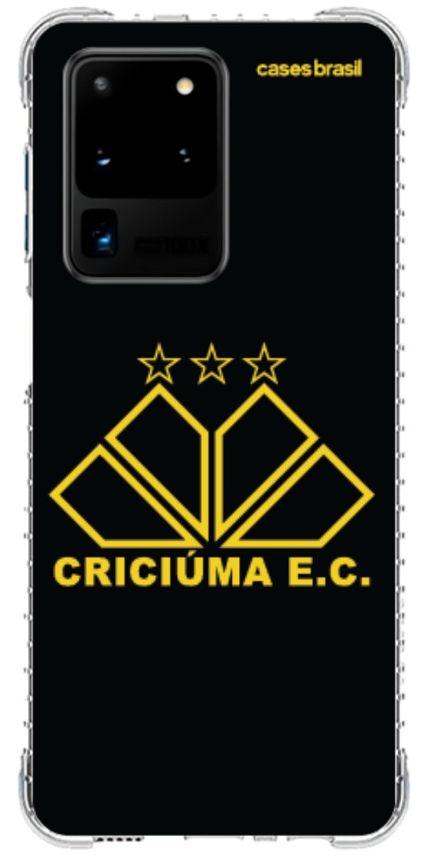 Capinha para celular Criciúma Estampa Oficial 12