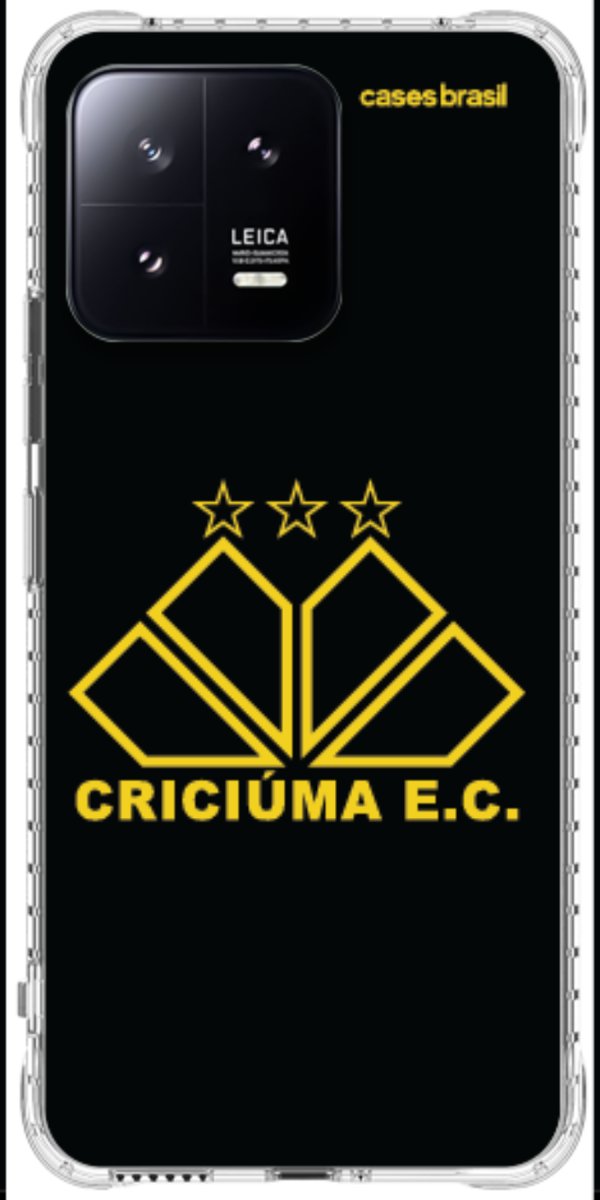 Capinha para celular Criciúma Estampa Oficial 12