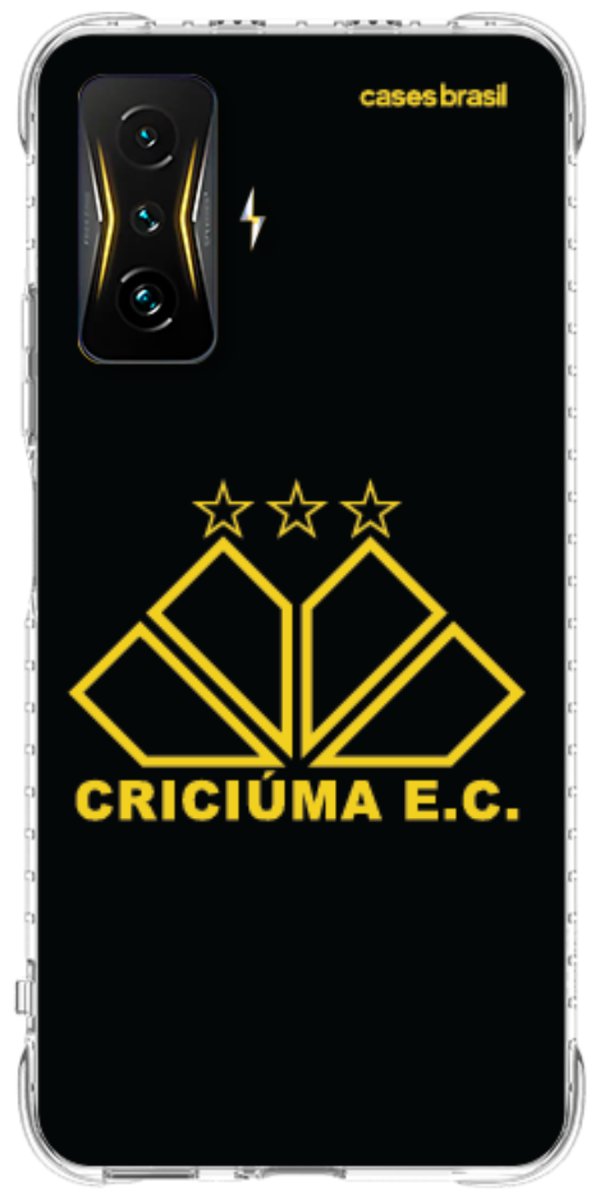 Capinha para celular Criciúma Estampa Oficial 12