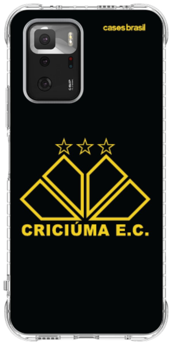 Capinha para celular Criciúma Estampa Oficial 12