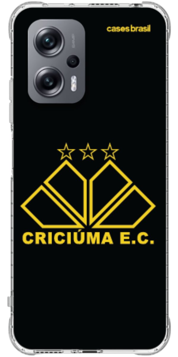 Capinha para celular Criciúma Estampa Oficial 12