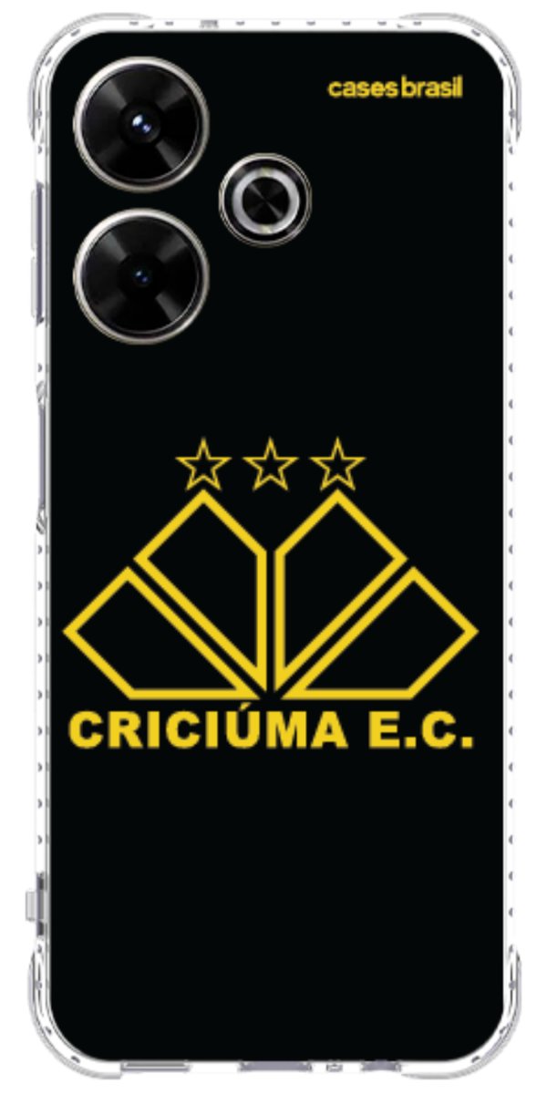 Capinha para celular Criciúma Estampa Oficial 12