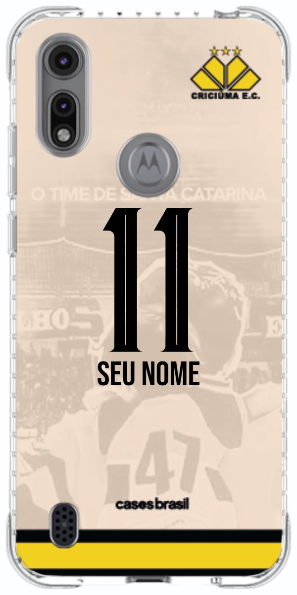 Capinha para celular Criciúma Estampa Oficial 13
