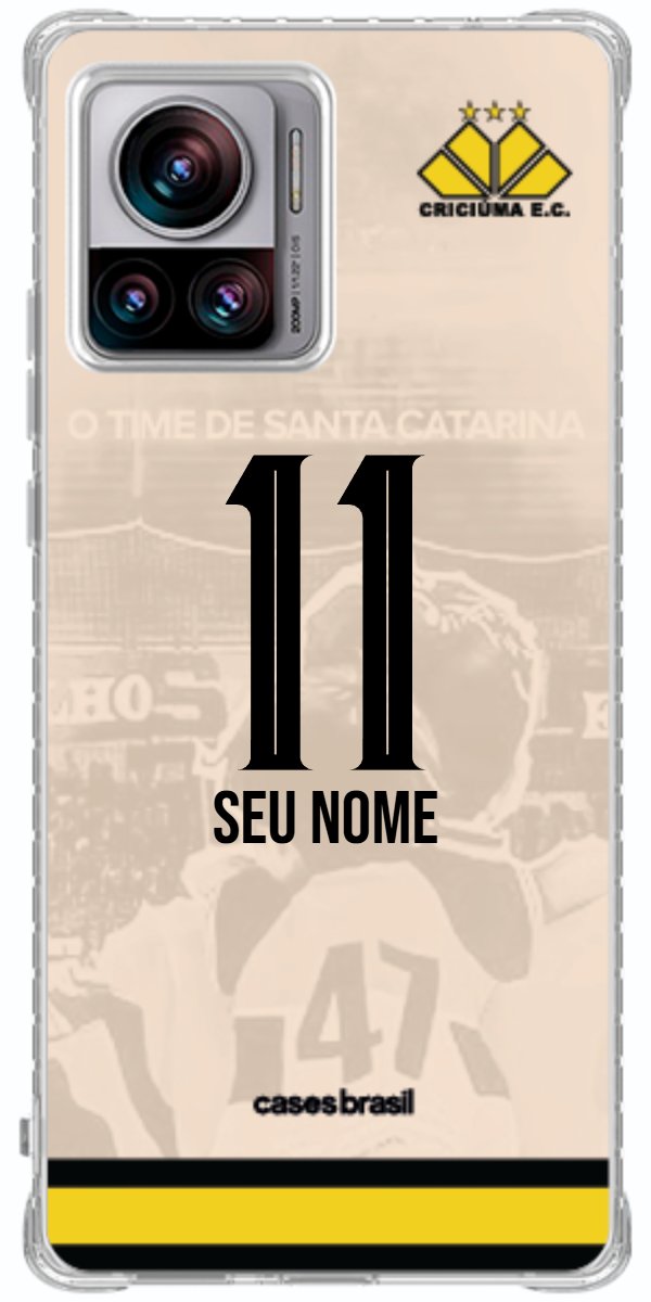 Capinha para celular Criciúma Estampa Oficial 13