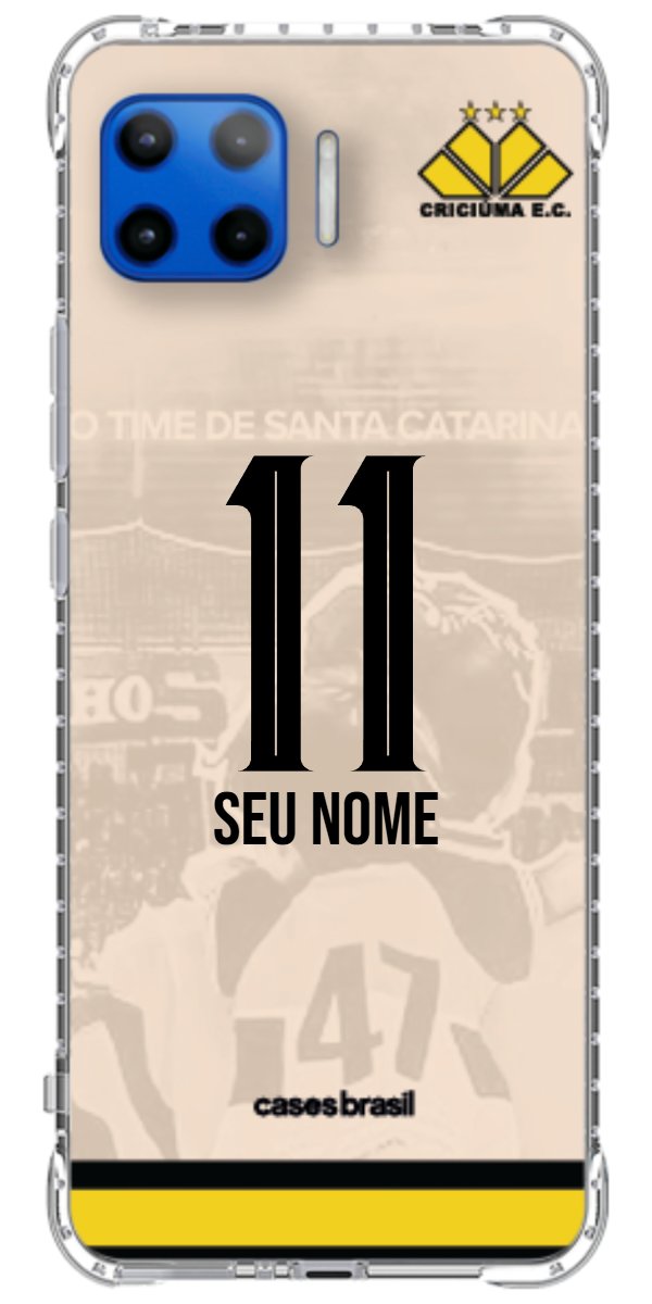 Capinha para celular Criciúma Estampa Oficial 13
