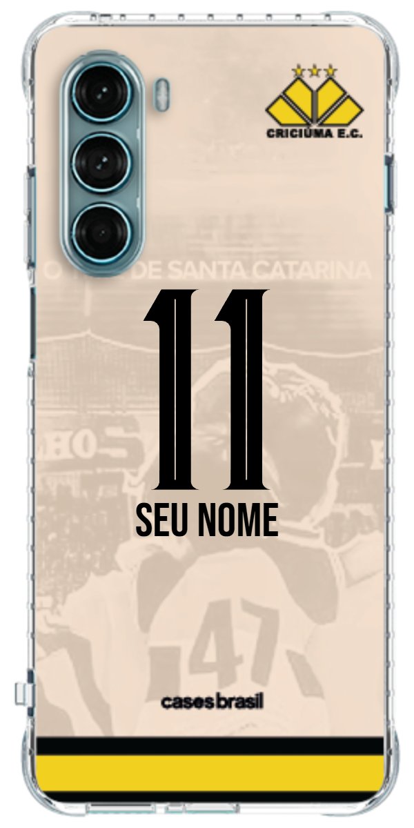 Capinha para celular Criciúma Estampa Oficial 13