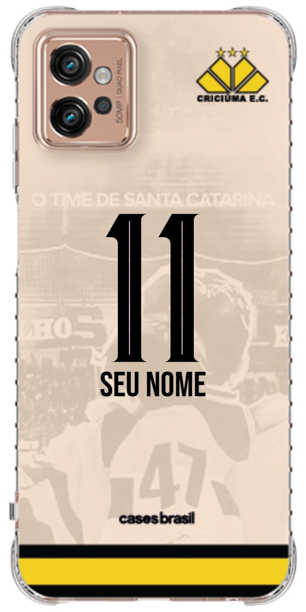 Capinha para celular Criciúma Estampa Oficial 13
