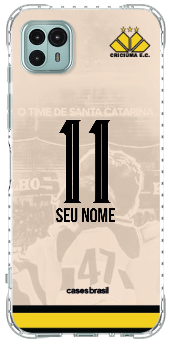 Capinha para celular Criciúma Estampa Oficial 13