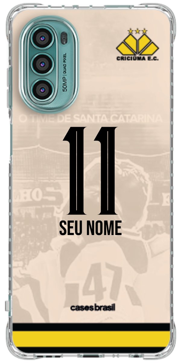 Capinha para celular Criciúma Estampa Oficial 13