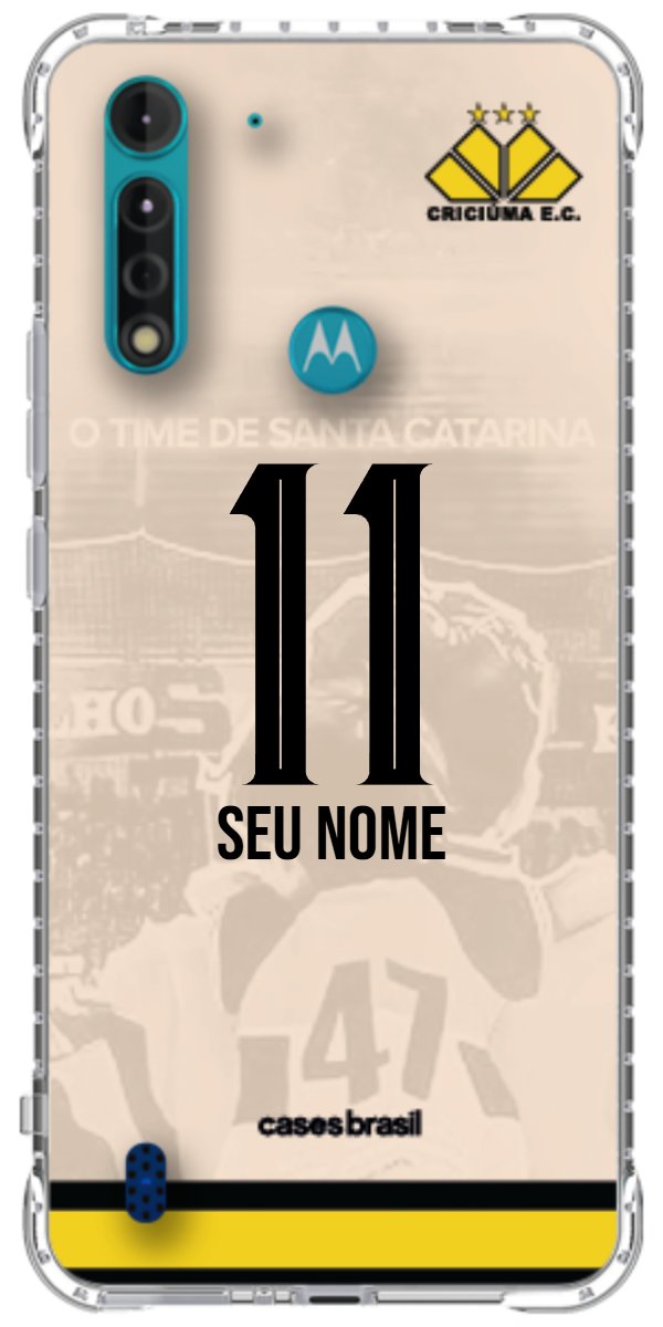 Capinha para celular Criciúma Estampa Oficial 13