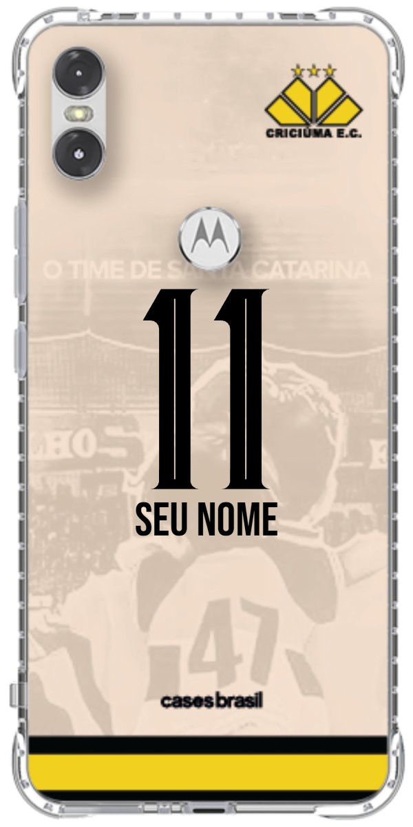 Capinha para celular Criciúma Estampa Oficial 13