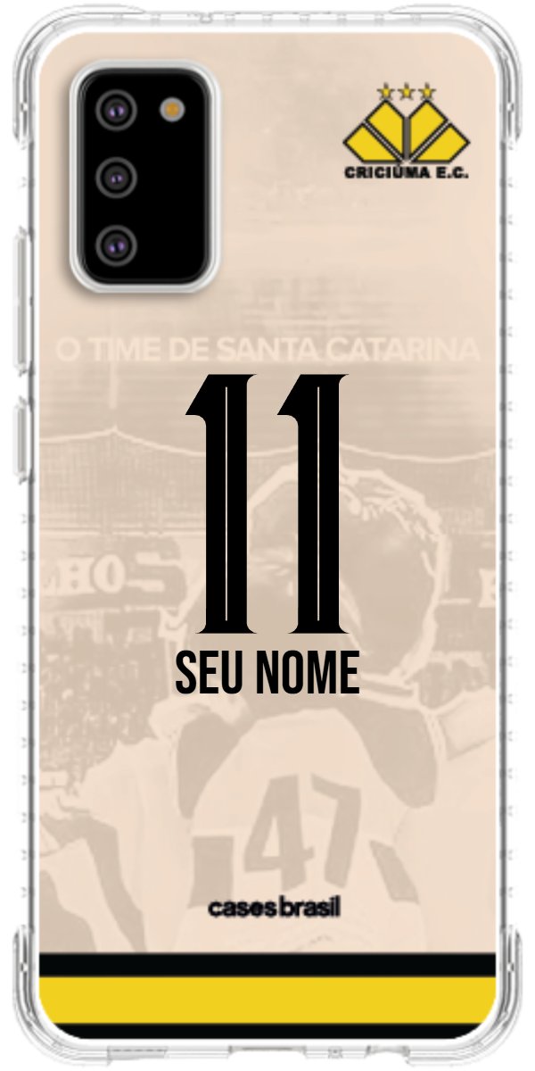 Capinha para celular Criciúma Estampa Oficial 13