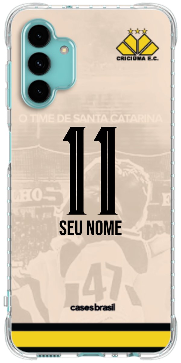 Capinha para celular Criciúma Estampa Oficial 13