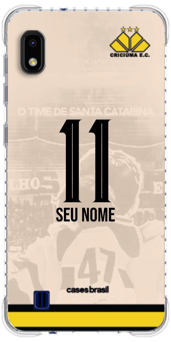Capinha para celular Criciúma Estampa Oficial 13