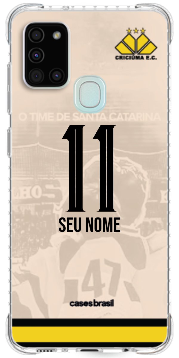 Capinha para celular Criciúma Estampa Oficial 13