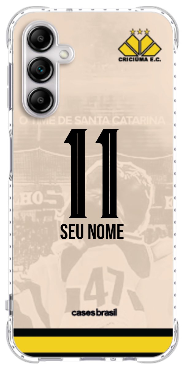 Capinha para celular Criciúma Estampa Oficial 13