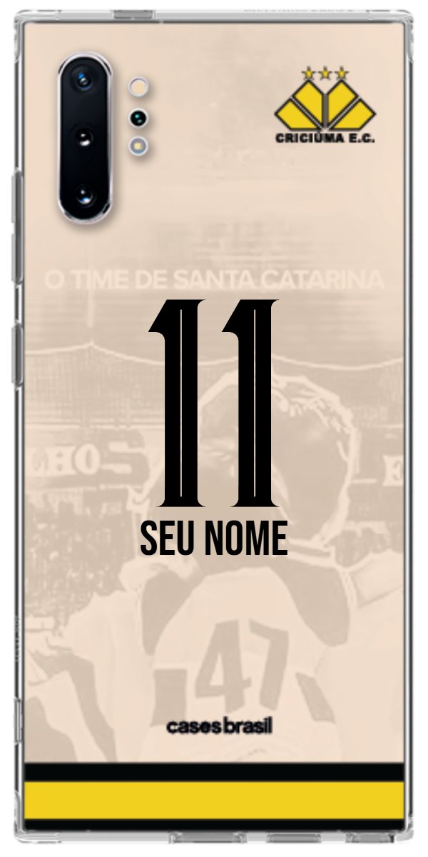 Capinha para celular Criciúma Estampa Oficial 13