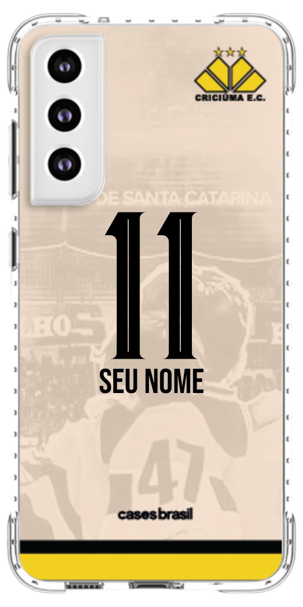 Capinha para celular Criciúma Estampa Oficial 13