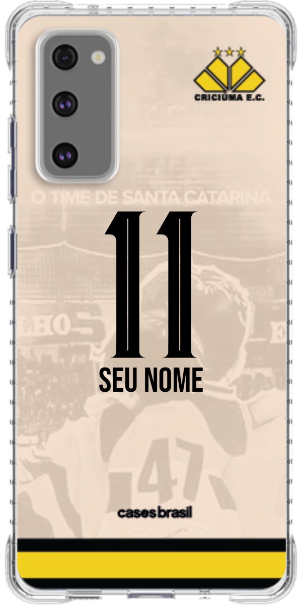 Capinha para celular Criciúma Estampa Oficial 13
