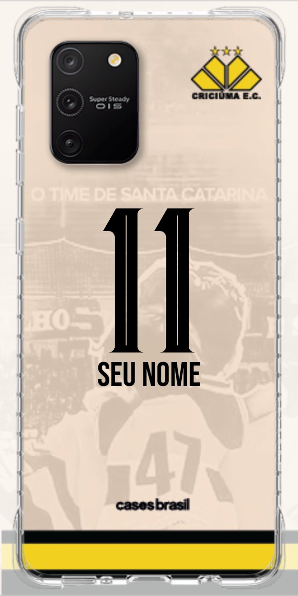 Capinha para celular Criciúma Estampa Oficial 13