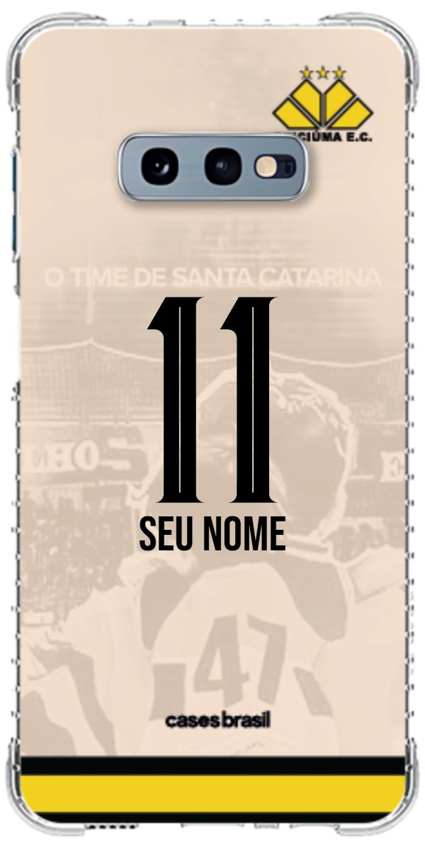 Capinha para celular Criciúma Estampa Oficial 13