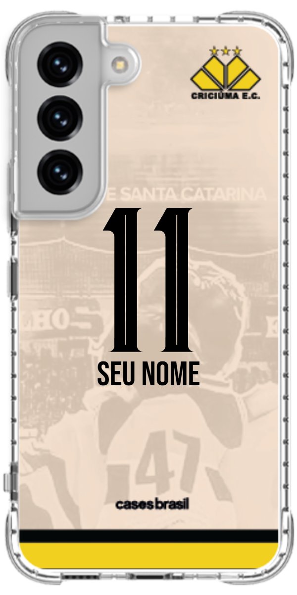 Capinha para celular Criciúma Estampa Oficial 13