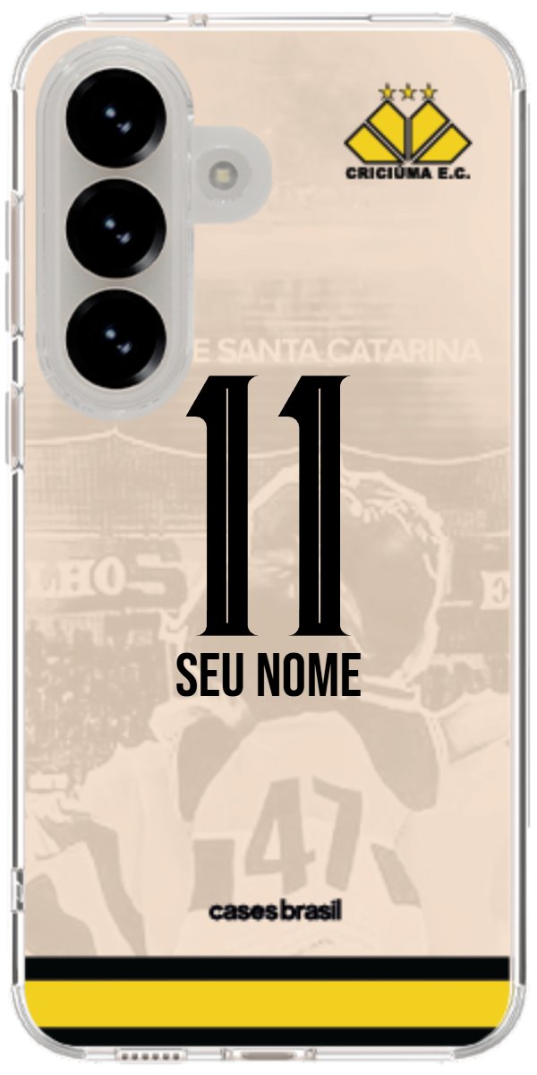 Capinha para celular Criciúma Estampa Oficial 13