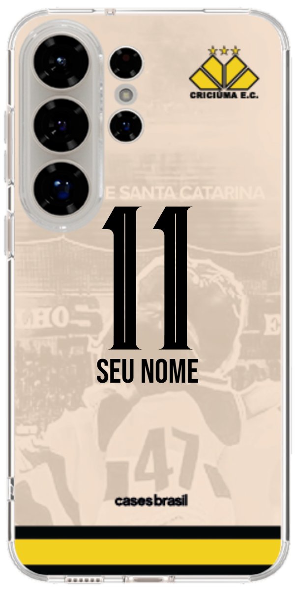 Capinha para celular Criciúma Estampa Oficial 13