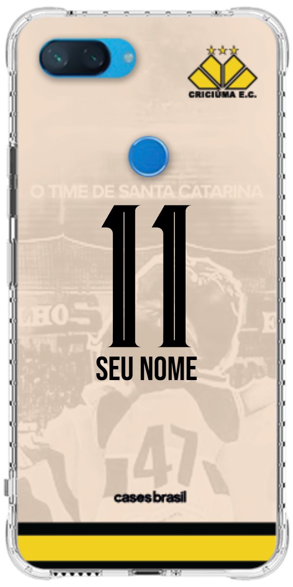 Capinha para celular Criciúma Estampa Oficial 13