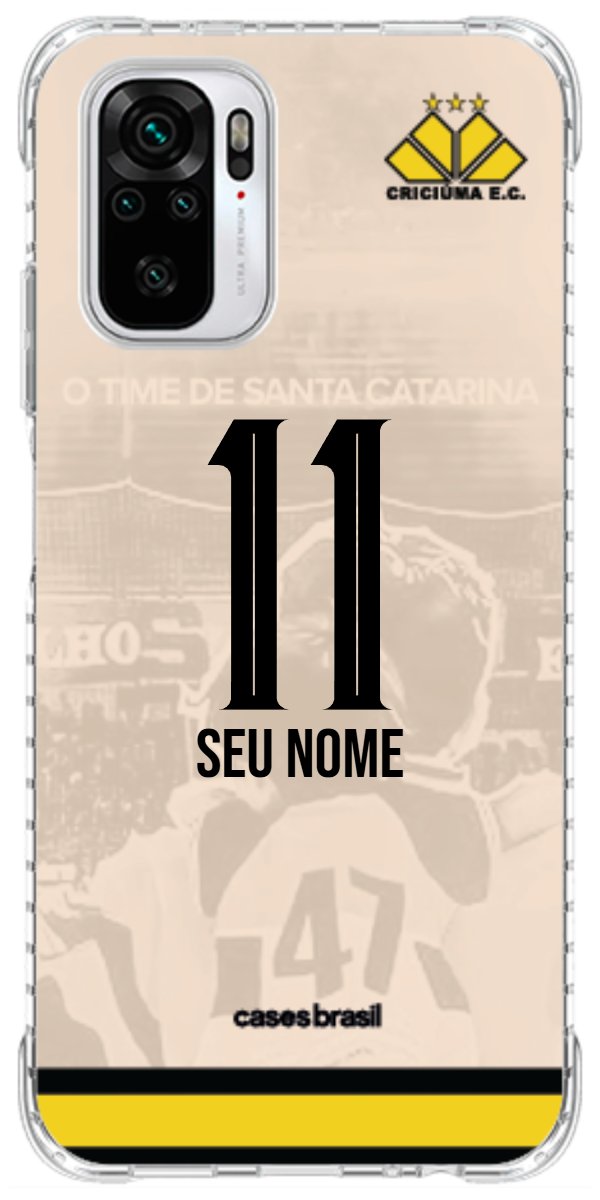 Capinha para celular Criciúma Estampa Oficial 13