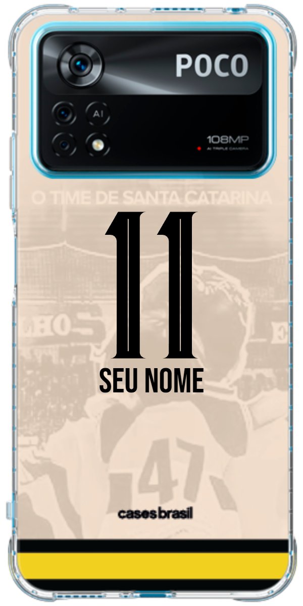 Capinha para celular Criciúma Estampa Oficial 13