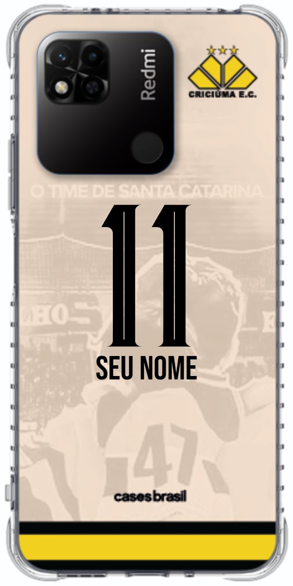 Capinha para celular Criciúma Estampa Oficial 13