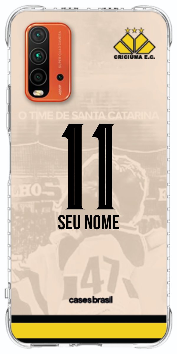 Capinha para celular Criciúma Estampa Oficial 13