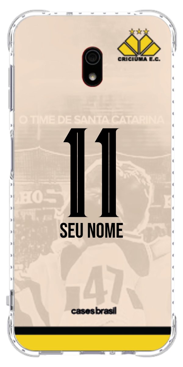 Capinha para celular Criciúma Estampa Oficial 13