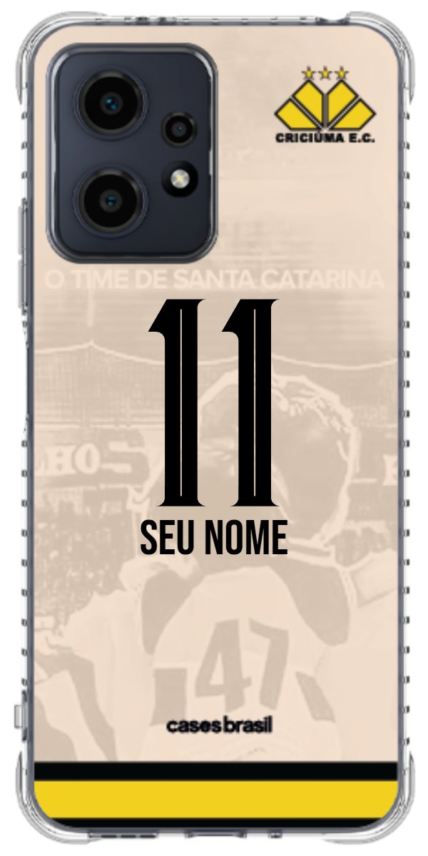 Capinha para celular Criciúma Estampa Oficial 13