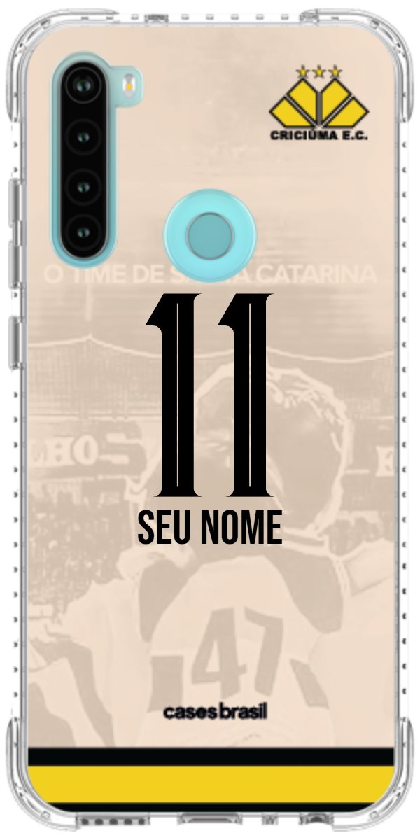 Capinha para celular Criciúma Estampa Oficial 13