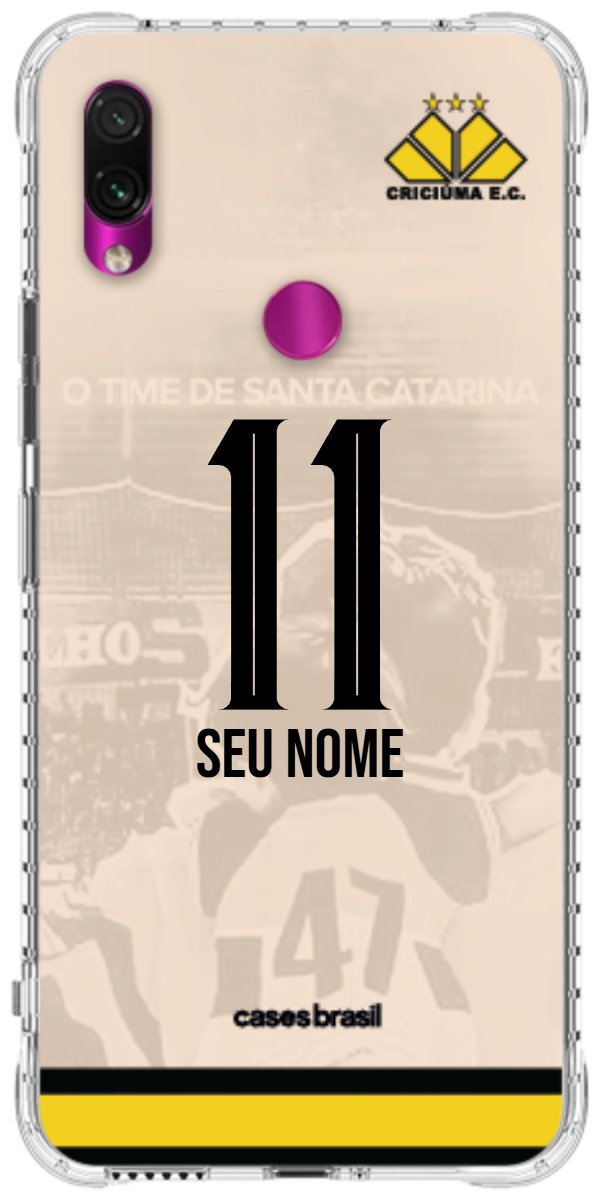 Capinha para celular Criciúma Estampa Oficial 13