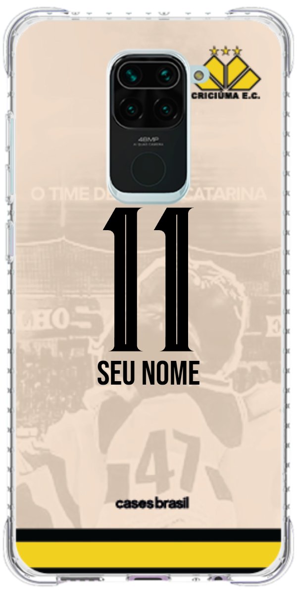 Capinha para celular Criciúma Estampa Oficial 13